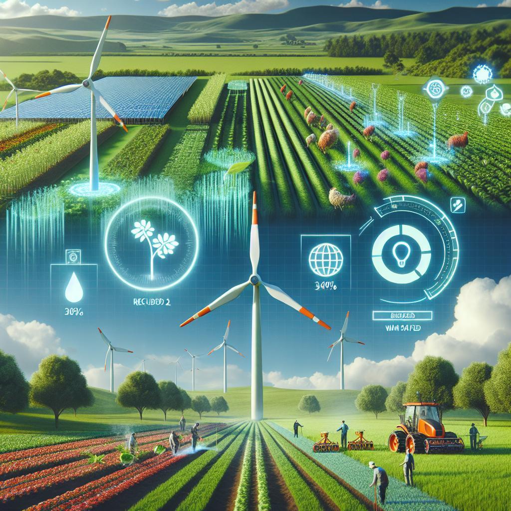 Nachhaltige Landwirtschaft: Klimafreundliche Innovationen für Hof und Feld