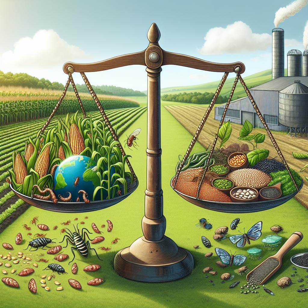 Alternative Tierfuttermittel: Ökobilanz nachhaltiger Proteinquellen